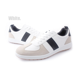 [GIRLS GOOB] Hoe-in-One Men's Casual Comfort Sneakers, Classic Fashion Shoes, Synthetic Leather, Indoor Golf Shoes - Made in KOREA